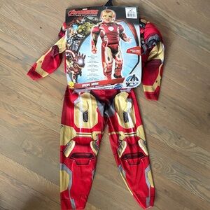 Rubie's Iron Man Kids Costume - Red & Gold NWT 1-2years old toddler